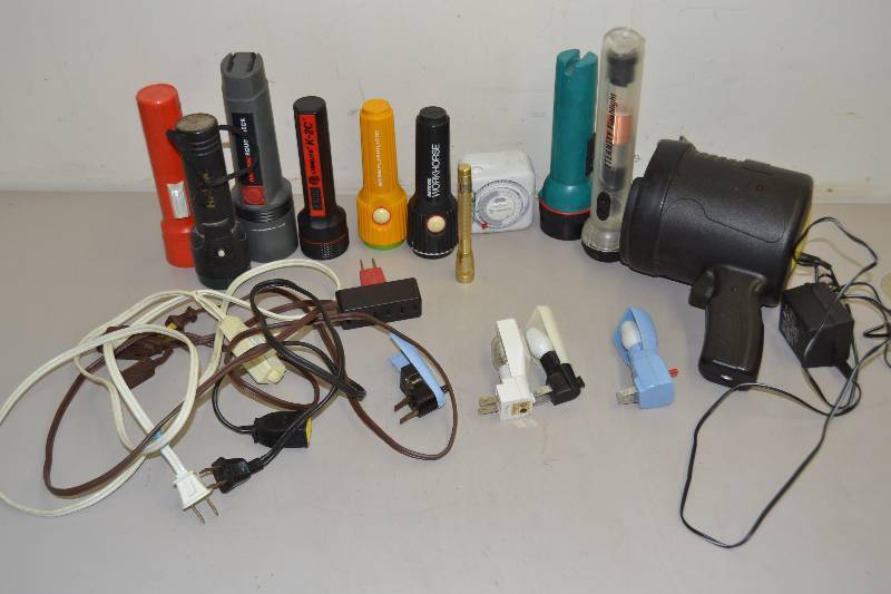 Flashlights, Extension Cords