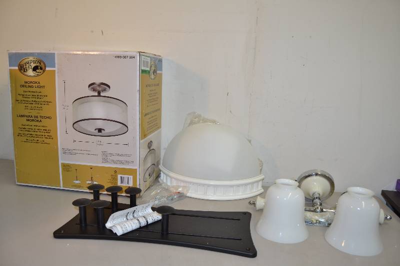 Ceiling and Wall Lights, Coat Rack