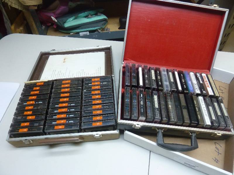 Cassette Tapes in Cases