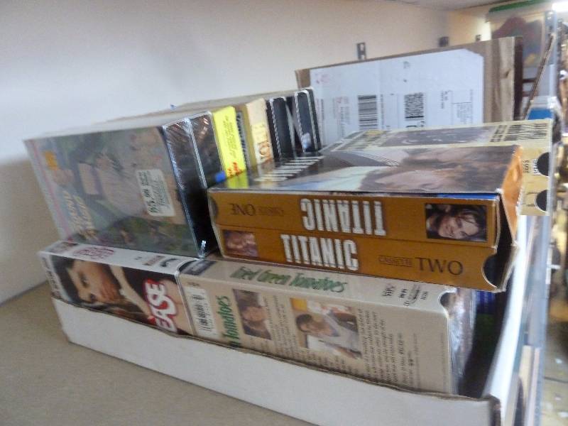 VHS Movie Lot