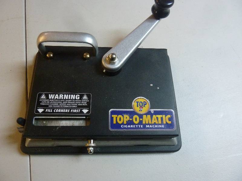 Top-O-Matic Cigarette Machine