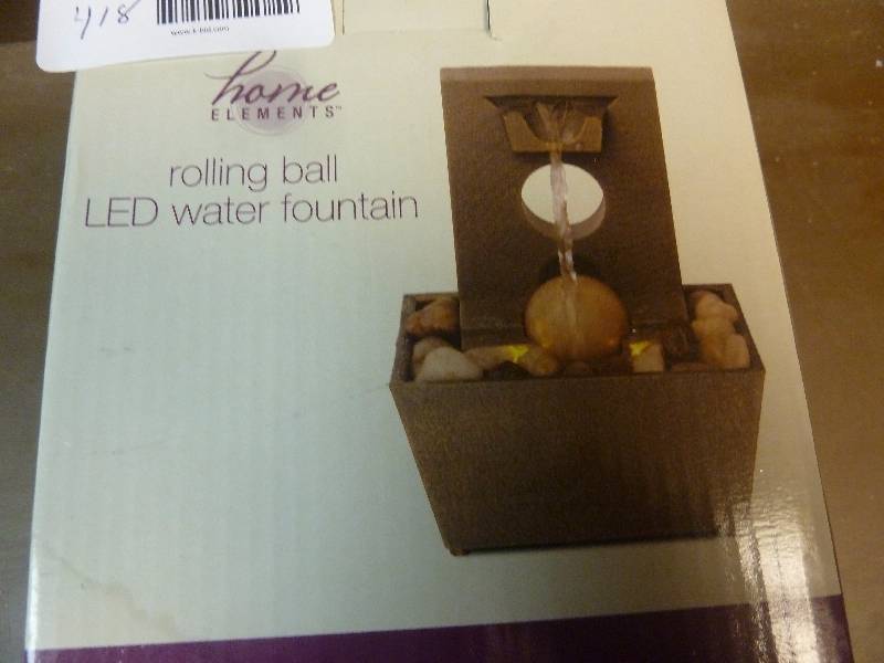 Rolling Ball LED Water Fountain