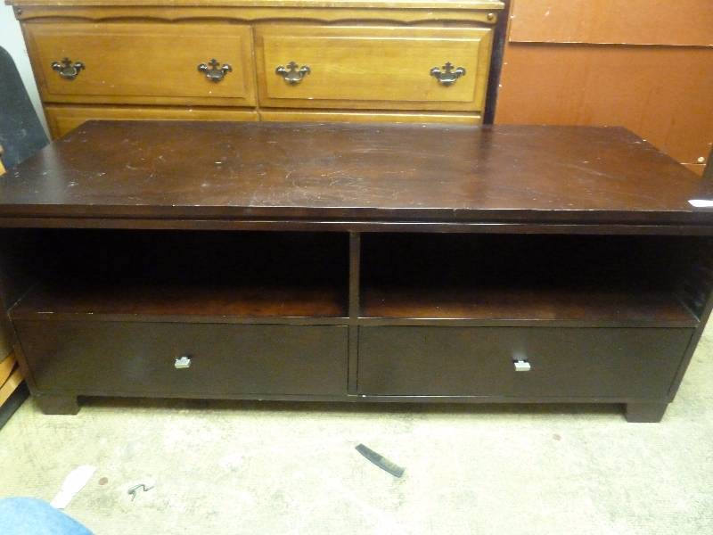 Wood TV Stand