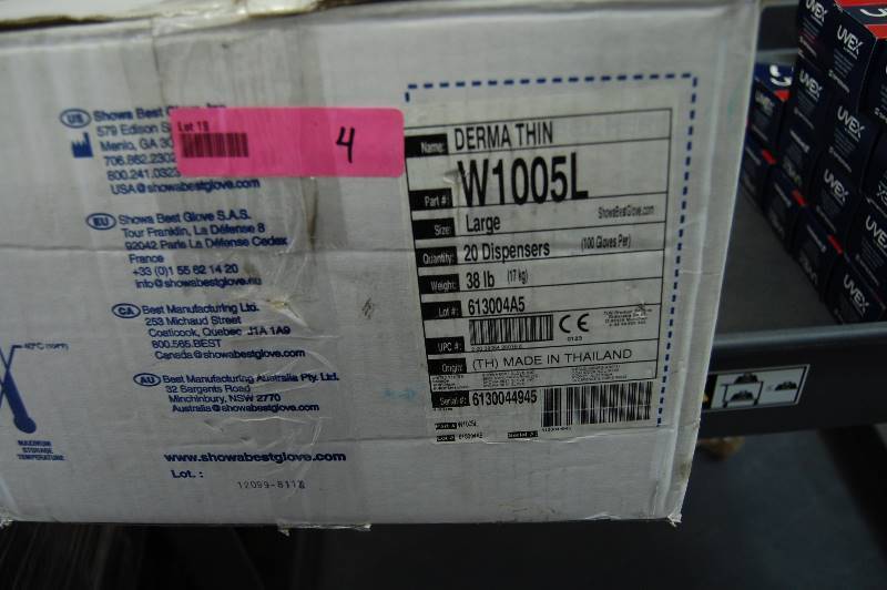 Full case Latex Gloves-Large