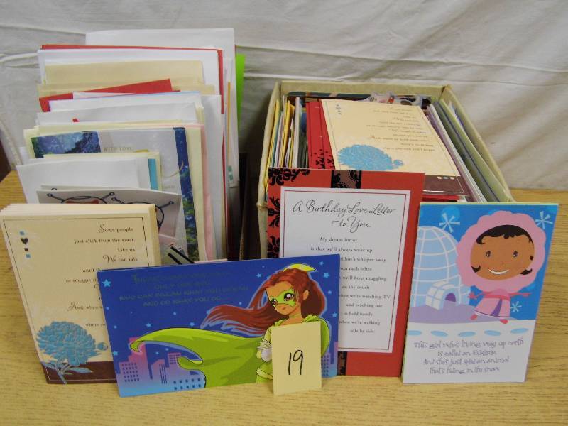 Assorted New Greeting Cards