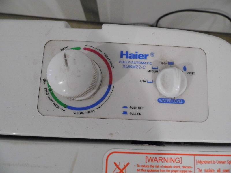 Haier Automatic Washing Machine