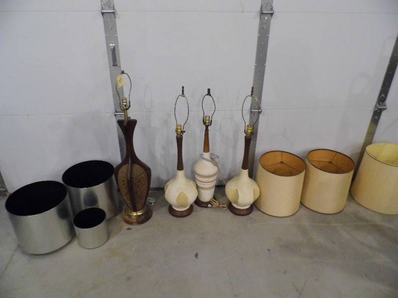 Retro Lamps - Shades - Pots