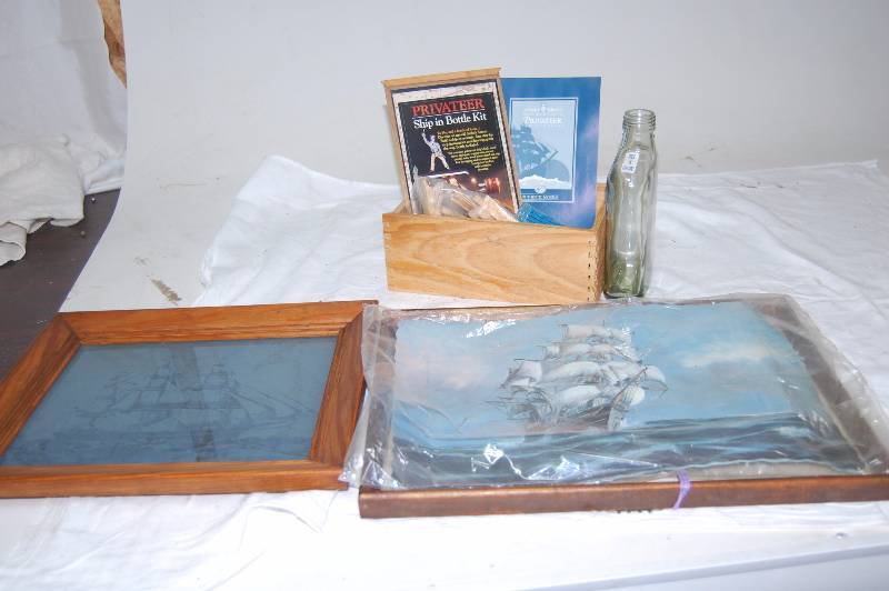 lot 259 image: Nautical Themed Lot