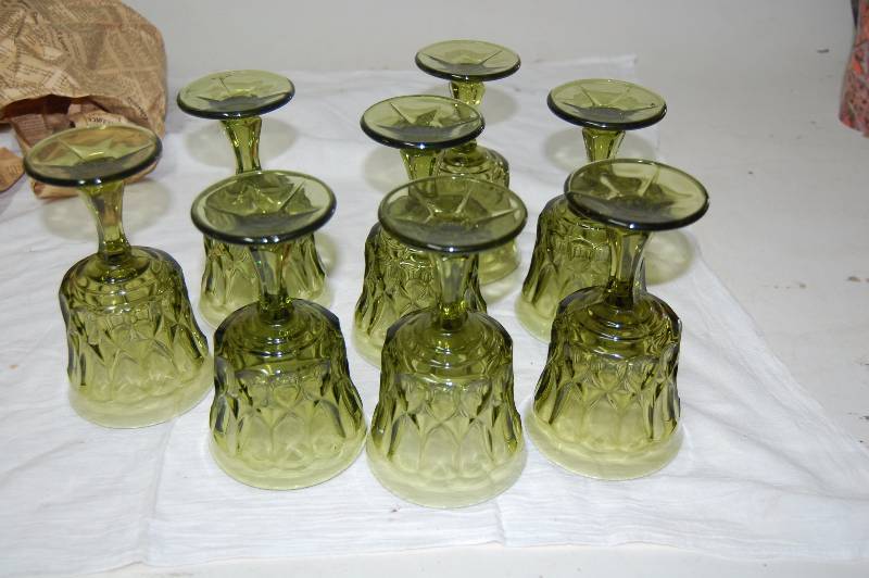 lot 270 image: Glass Goblets