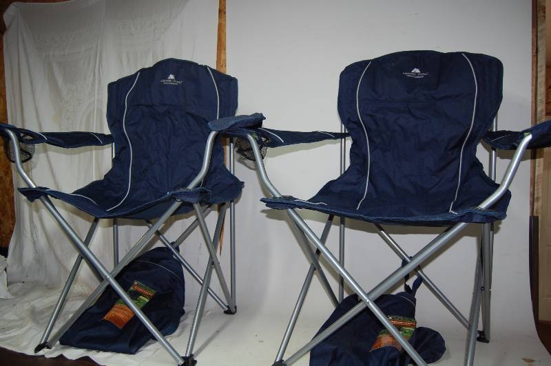 lot 303 image: Folding Lawn Chairs