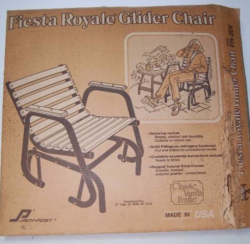 lot 304 image: Fiesta Royal Glider Chair