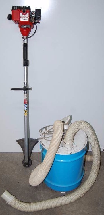 lot 410 image: Homelite Weed Trimmer and Vacuum