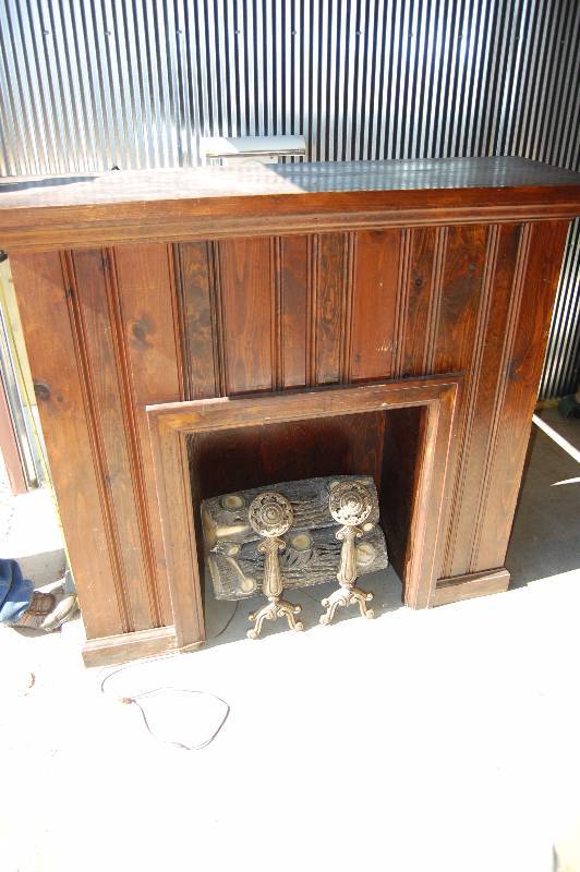 lot 436 image: Faux Fireplace