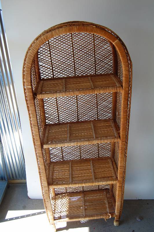 lot 452 image: Wicker Shelf