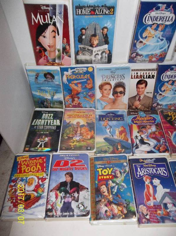 Disney and other VHS