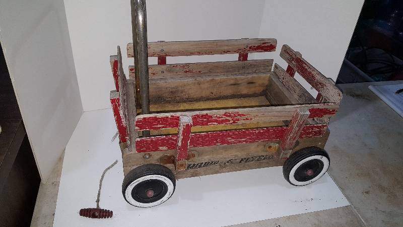 Vintage Radio Flyer PushPull Wagon