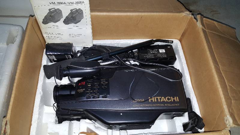 Hitachi VHS camcorder