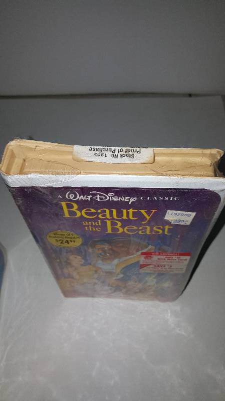 Disney VHSs Black label classics One New Sealed