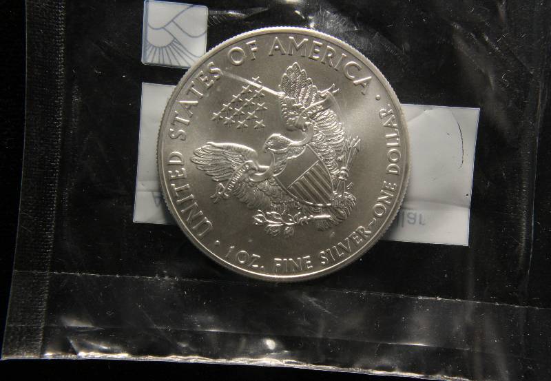 2015 AMERICAN SILVER EAGLE 1 TROY OZ. .999 FINE SILVER DOLLAR SEALED LITTLETON