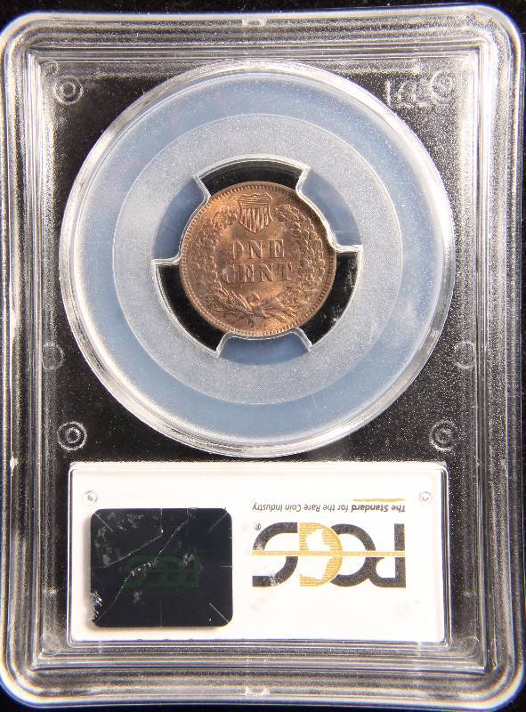 1905 INDIAN HEAD CENT BU MS64RB PCGS