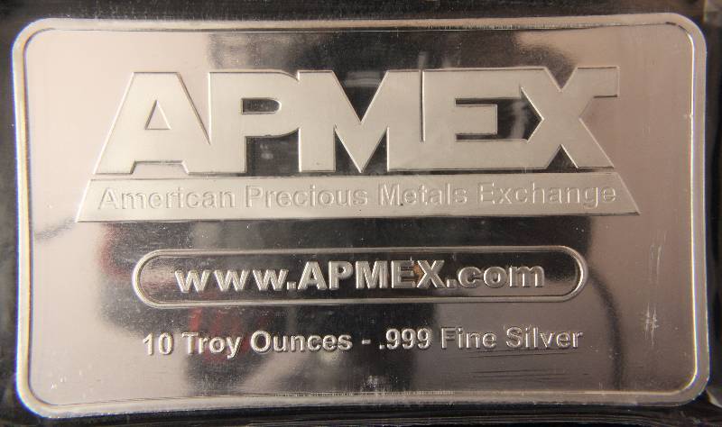 10 TROY OZ. .999 FINE SILVER 10 COMMANDMENTS BAR SEALED