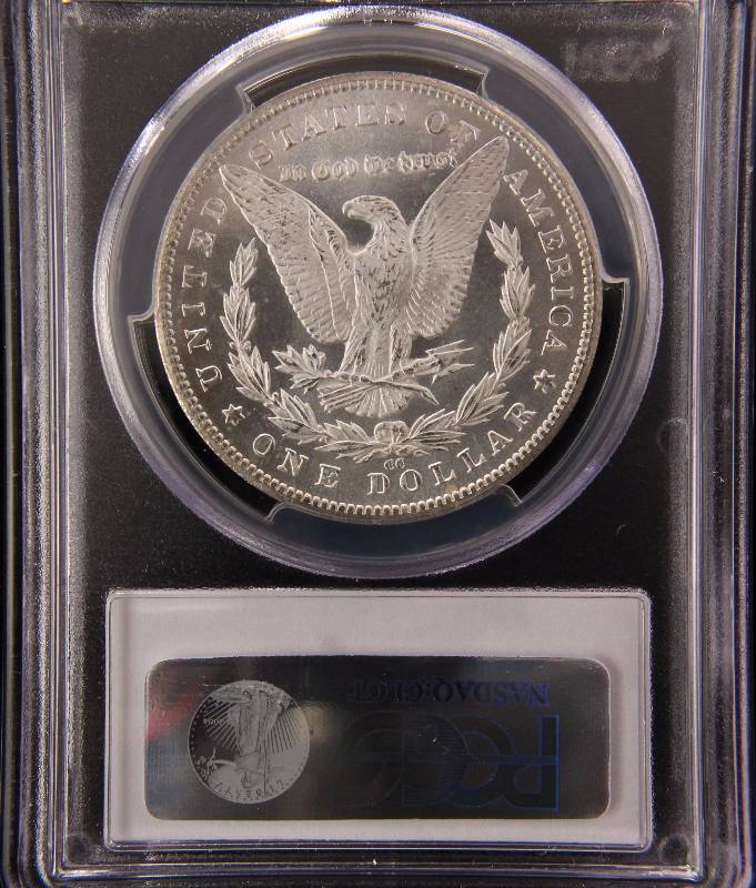 1884CC CARSON CITY MORGAN SILVER DOLLAR BU MS63 PCGS