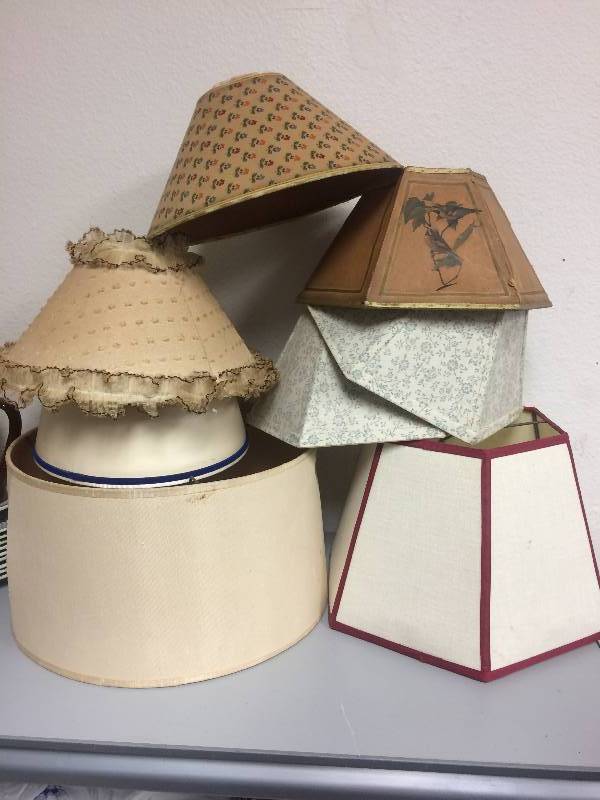 Vintage Lamp Shades