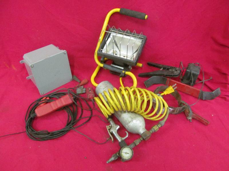 junction box, pressure tank
