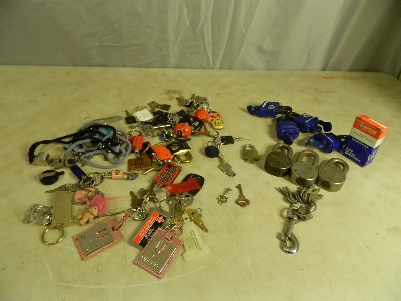 lot 4 image: Locks, Keys, and More