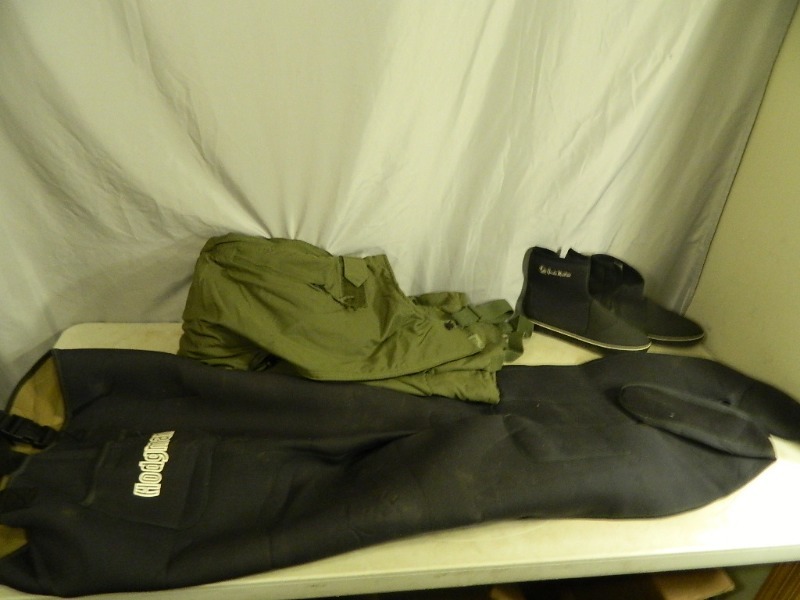 lot 49 image: Neoprene Waders, Boots, and Bibs