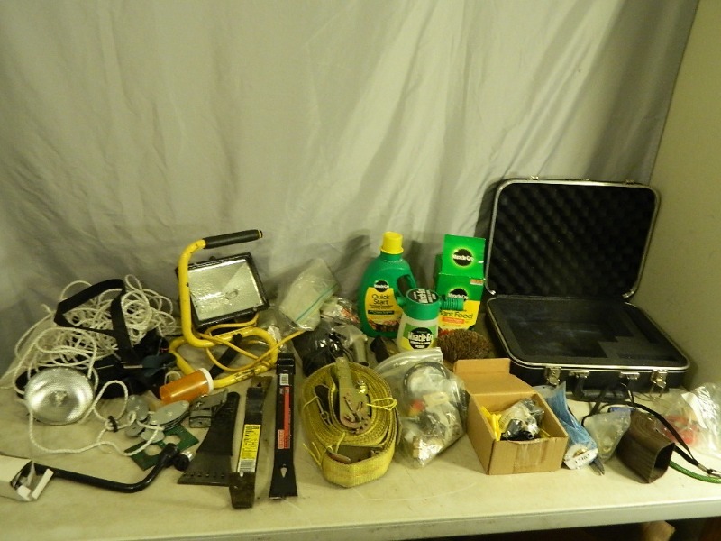 lot 61 image: Shop Supplies and Tools