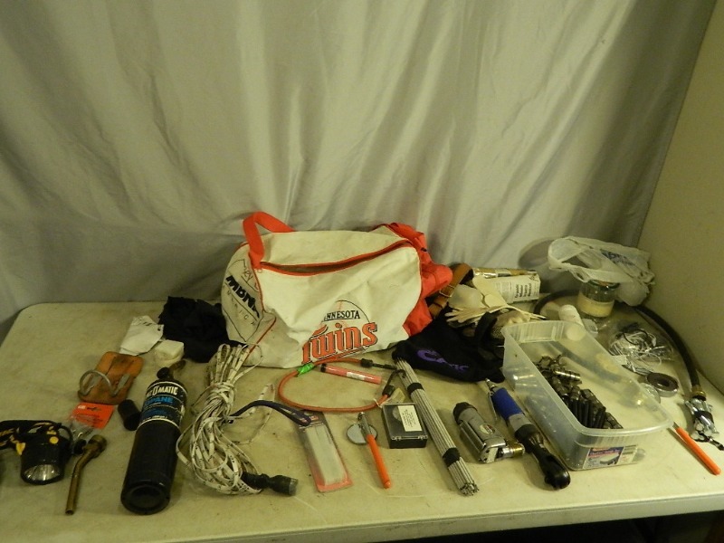 lot 62 image: Air Tools, Engine Parts, Hardware, and More