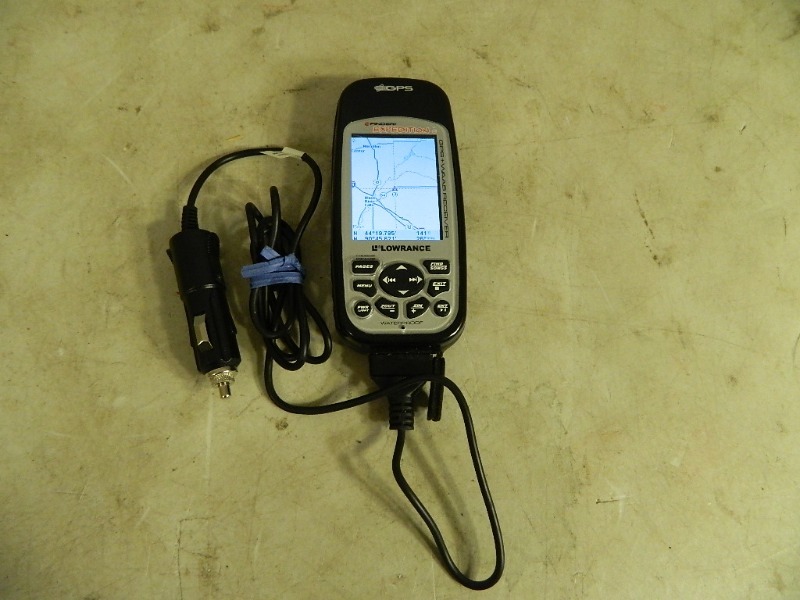 lot 105 image: Lowrance Expedition GPSWaas Receiver