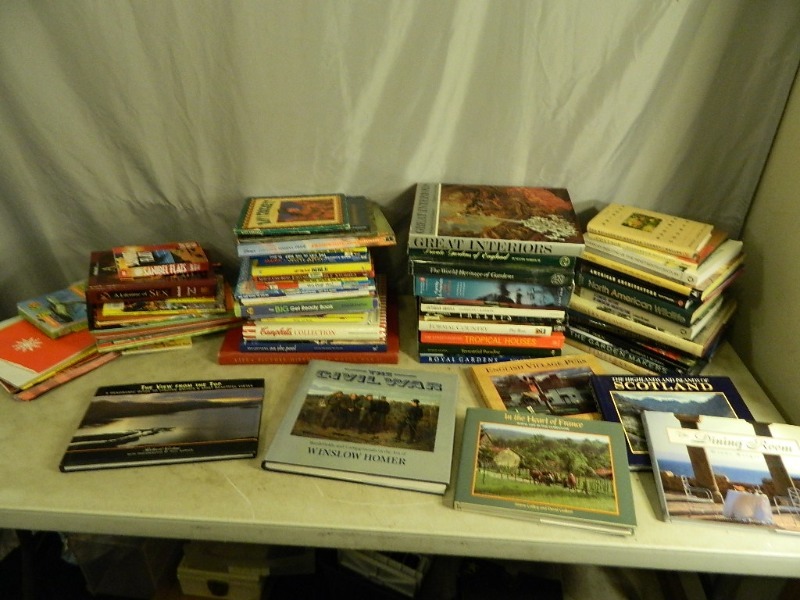 lot 164 image: Coffee Table Books and More Books