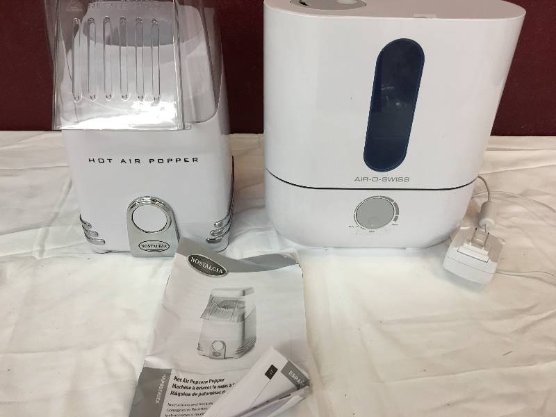 air-o-swiss Humidifier,hot air popper