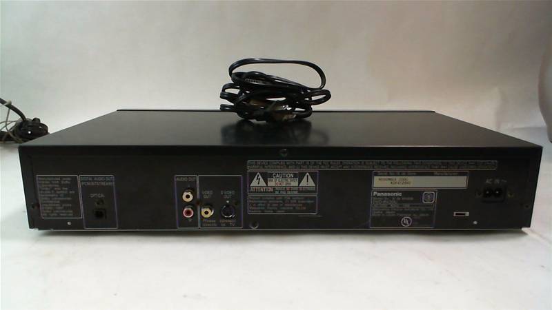 lot 427 image: Panasonic model DVD RV-20 DVD player no remote
