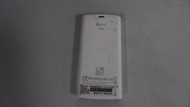 lot 477 image: GoGEAR Portable Music & Video Player No Accessories