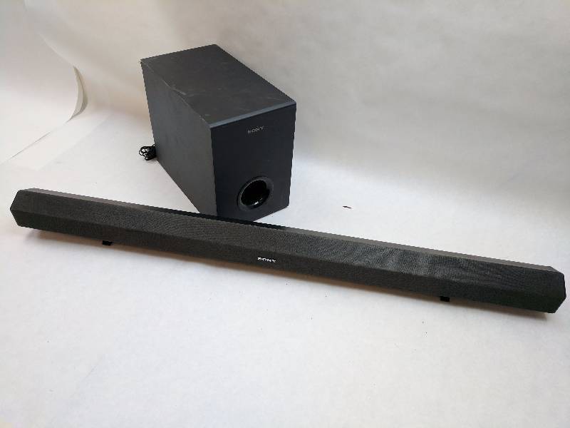 lot 41 image: Sony HT-CT60BT Bluetooth Sound Bar with Subwoofer 2.1 Home Theater - Black