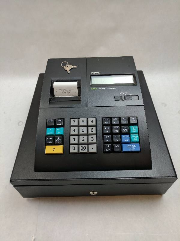 lot 48 image: Royal 210DX Cash Register