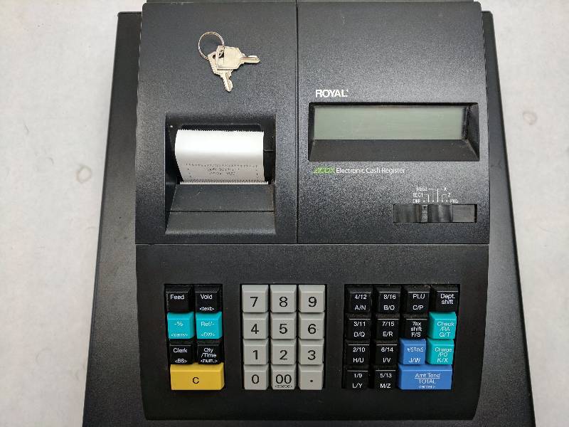 Royal 210DX Cash Register Electronics, Sports Equipment, Household