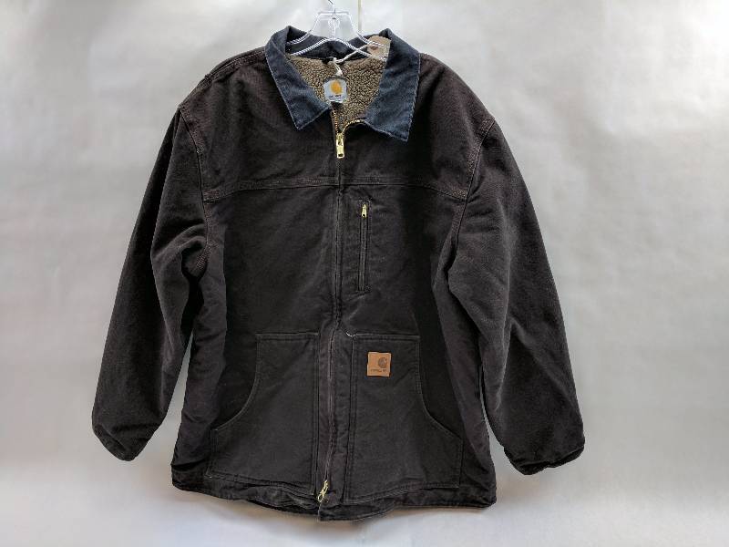 lot 6 image: Mens Carhart Brown Work Jacket XL