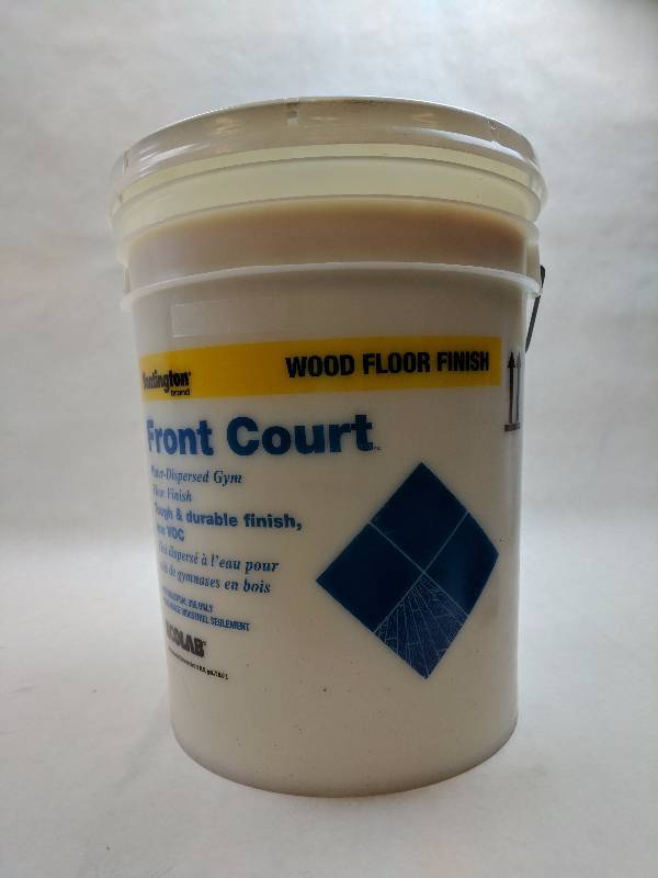 lot 8 image: Ecolab 61110425 Front Court Water-Dispersed Gym Liquid Floor Finish