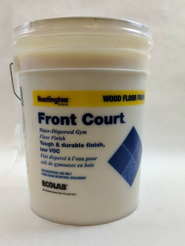 lot 13 image: Ecolab 61110425 Front Court Water-Dispersed Gym Liquid Floor Finish
