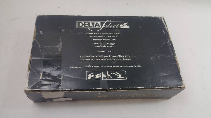 lot 410 image: Delta Brizo 6526-PCLHP Providence Belle Two Handle Widespread Lavatory Faucet Chrome NEW. SEE DESCRIPTION.