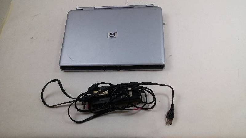 lot 420 image: HP Pavilion zd7000 Laptop Intel Pent 4 3.0 GHz 2 GB RAM 100GB Hard Drive 17.1in Monitor Windows 7 Bad Battery GOOD WORKING CONDITION