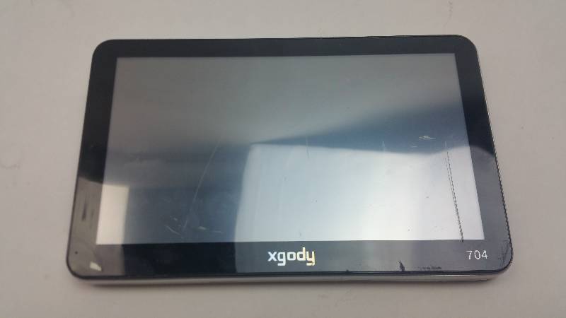 lot 472 image: Xgody 704 4GB 7in Touchscreen GPS Navigator GOOD WORKING CONDITION