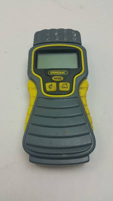 lot 473 image: General MMD4E Pin Type LCD Moisture Meter GOOD WORKING CONDITION