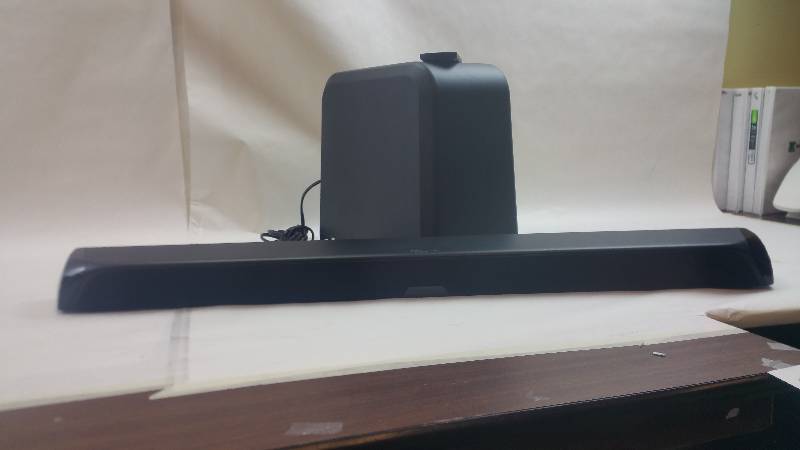 lot 511 image: Insignia NS-SB515 2.1 Wireless Sound Bar System 60W GOOD WORKING CONDITION