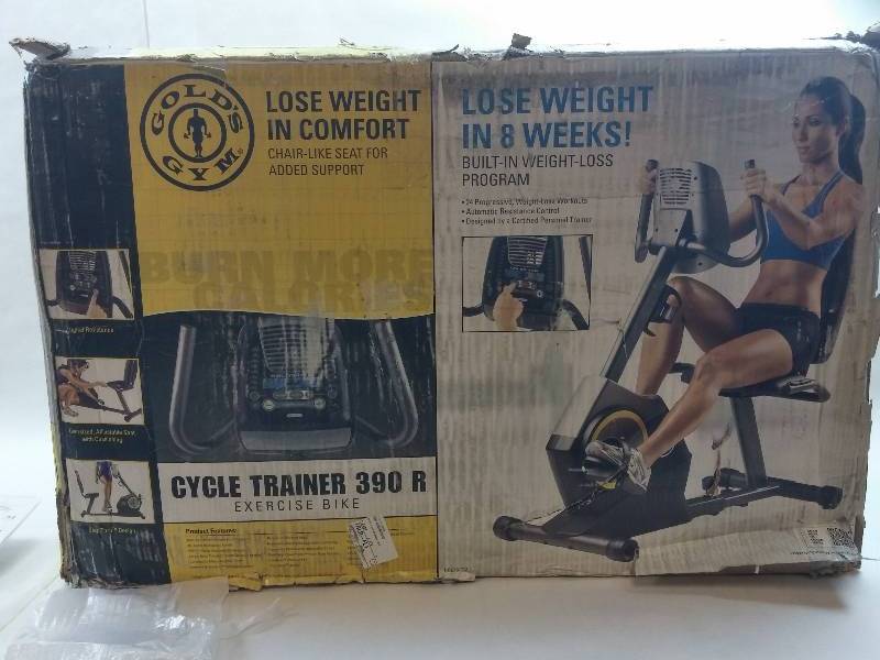 gold's gym cycle trainer 390r