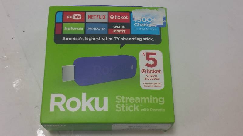 lot 528 image: Roku Streaming Stick with Broken Remote